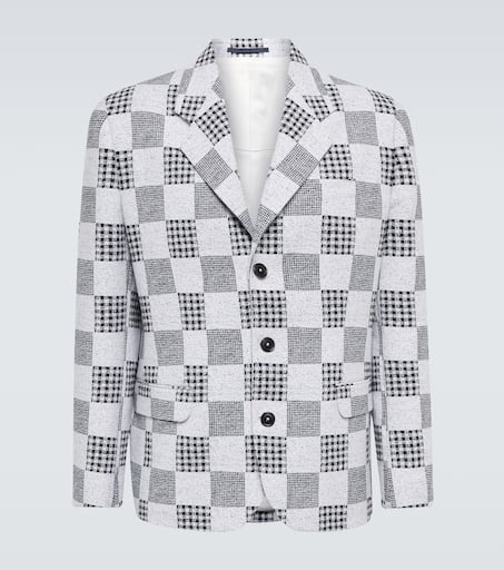 Patchwork blazer