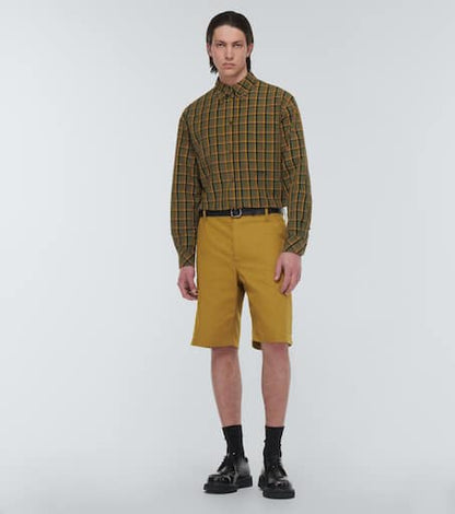 Cotton cargo shorts