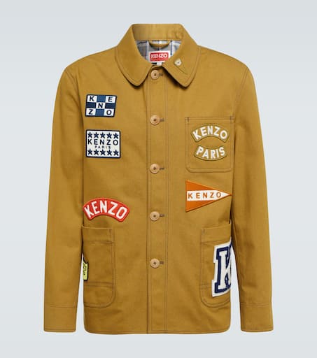 Embroidered cotton jacket