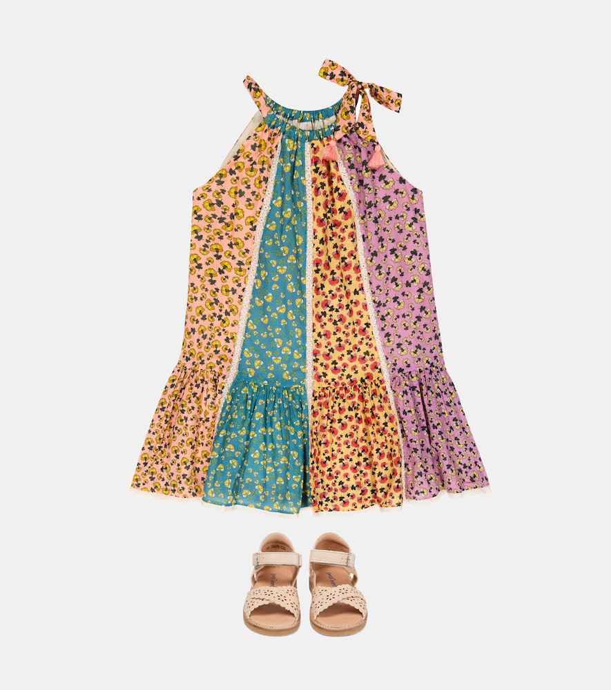 Tiggy printed cotton dress
