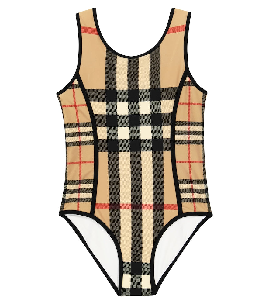 Burberry Check swimsuit