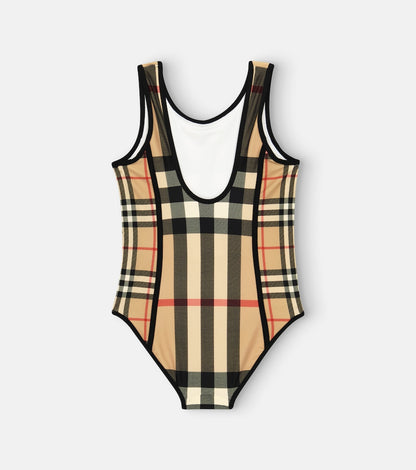 Burberry Check swimsuit