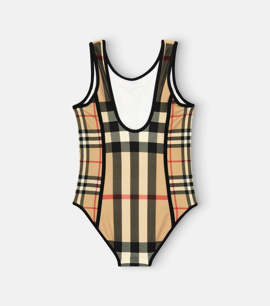 Burberry Check swimsuit