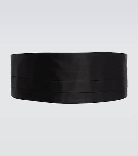 Silk cummerbund