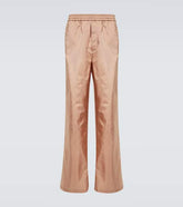 Wide-leg track pants
