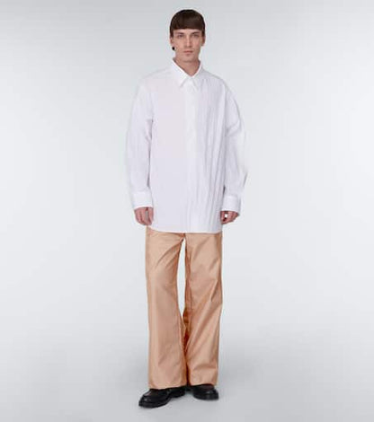 Wide-leg track pants