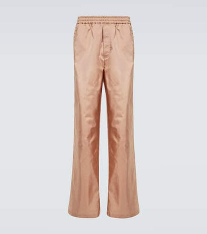 Wide-leg track pants