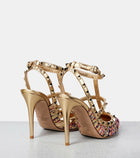 Valentino Garavani Rockstud tweed pumps