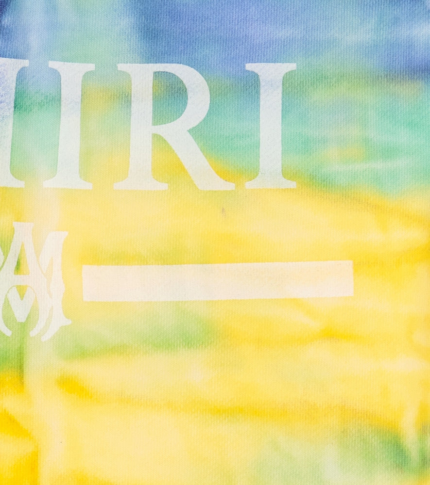 Tie-dye cotton sweatpants
