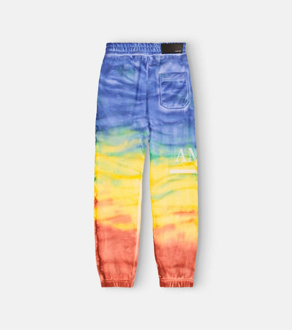 Tie-dye cotton sweatpants