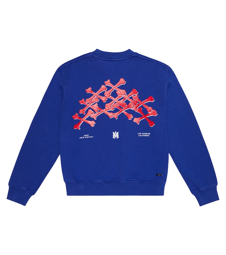Printed cotton sweatshirt
