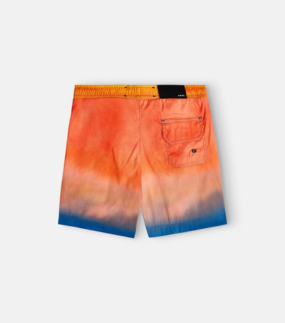 Gradient swim trunks