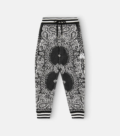 Cotton and cashmere sweatpants