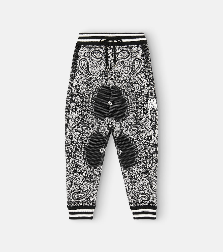 Cotton and cashmere sweatpants