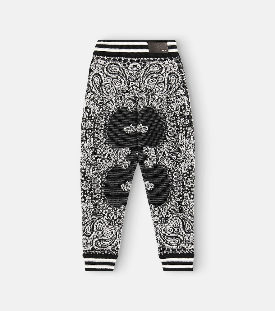 Cotton and cashmere sweatpants