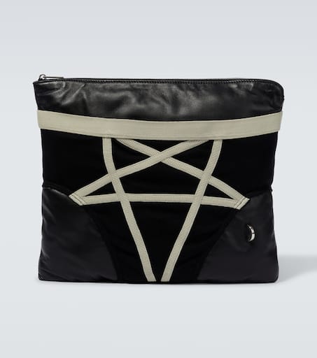 Pentabrief leather pouch