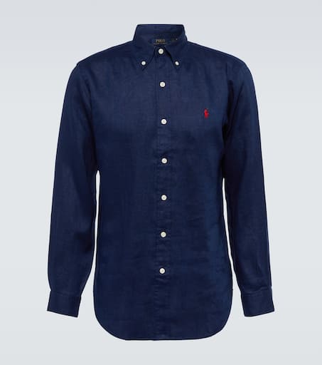 Slim linen shirt