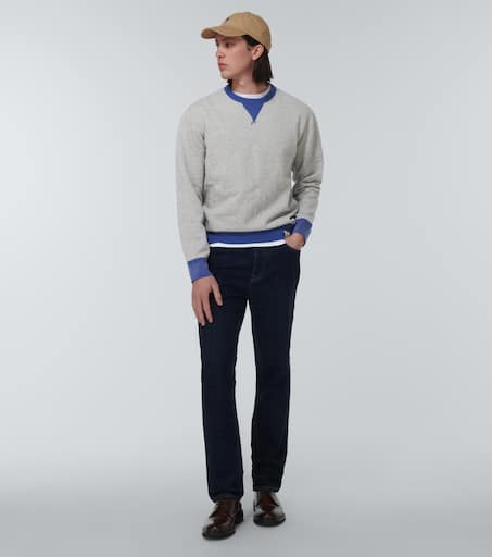 Cotton blend sweatshirt