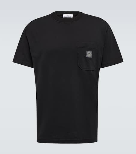 Compass cotton jersey T-shirt