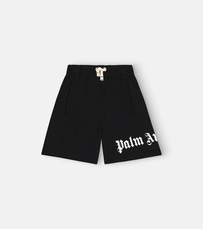 Logo cotton jersey shorts