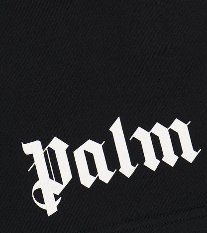 Logo cotton jersey shorts