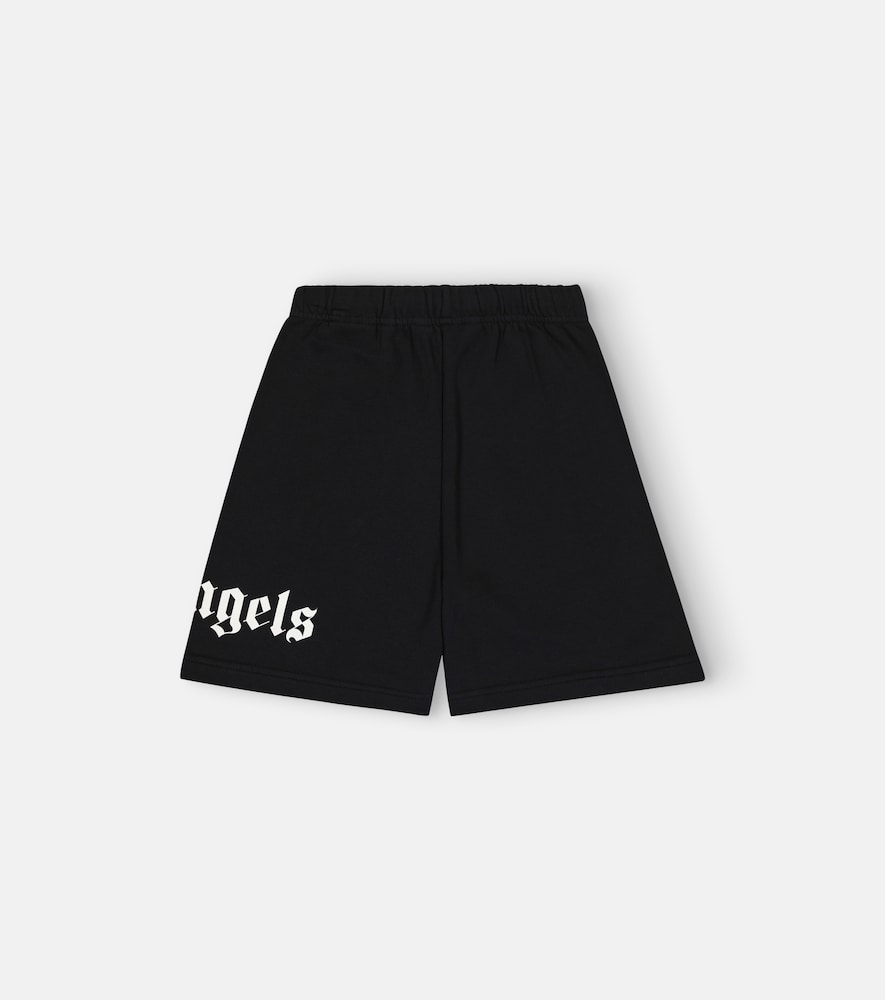 Logo cotton jersey shorts