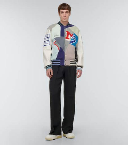 Twill straight pants