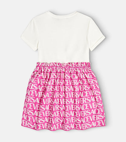 Logo cotton jersey T-shirt dress