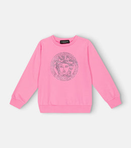 Medusa embellished sweatshirt