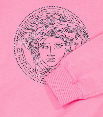 Medusa embellished sweatshirt
