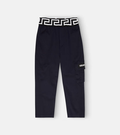 Greca Border cargo pants