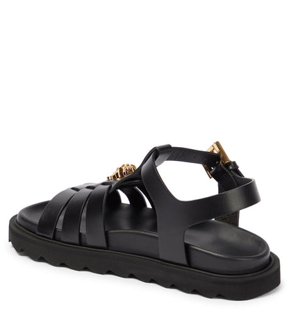 La Medusa leather sandals