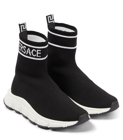 Logo sock sneakers
