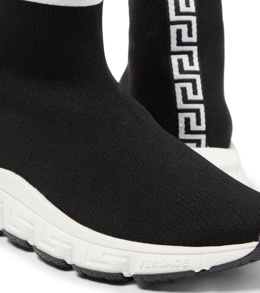 Logo sock sneakers