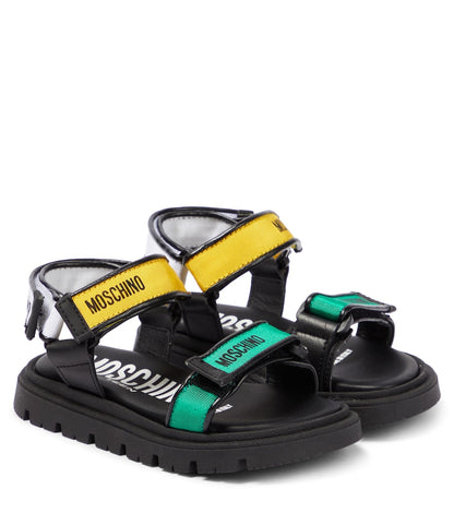 Logo sandals