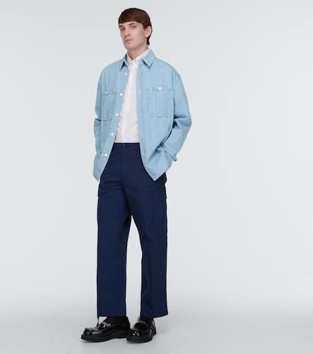 Denim overshirt