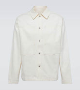 Logo denim shirt