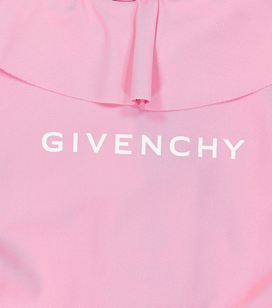 Logo rashguard swimsuit