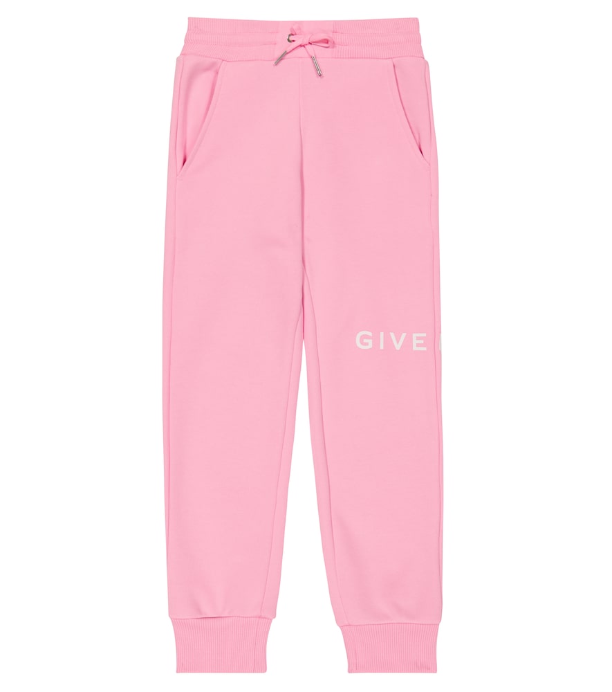 Logo cotton-blend jersey sweatpants