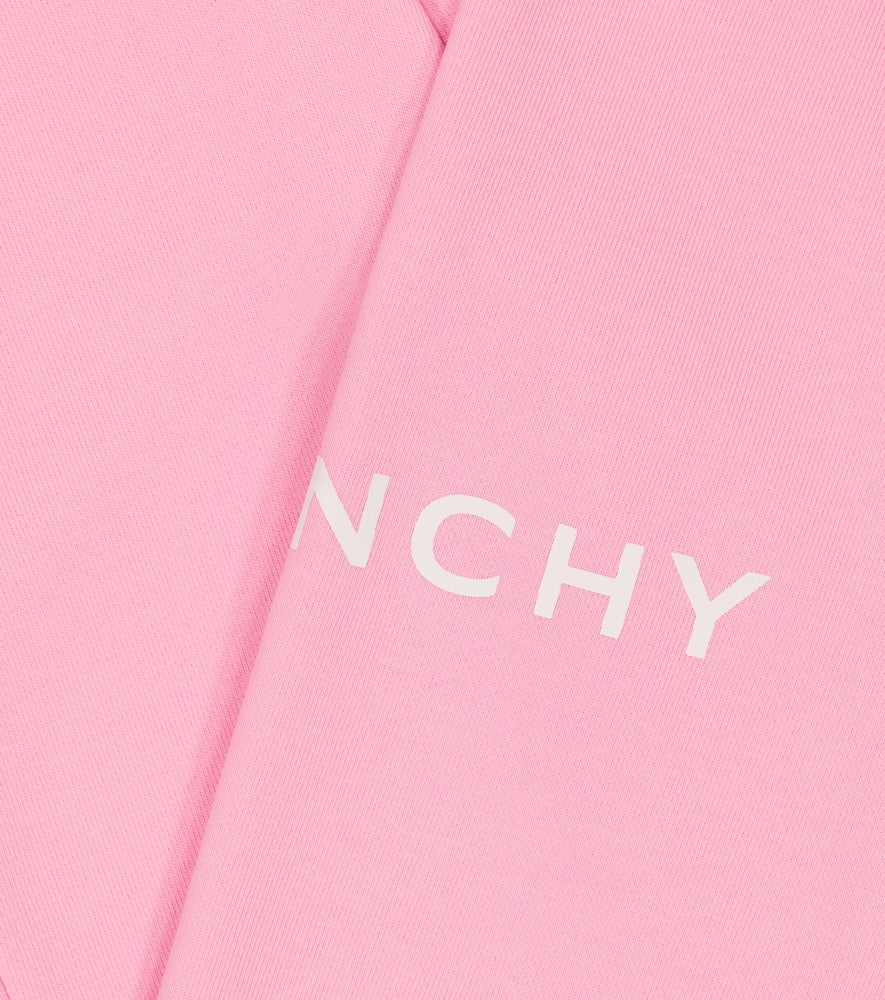 Logo cotton-blend jersey sweatpants