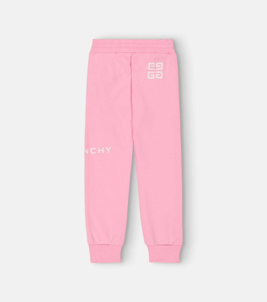 Logo cotton-blend jersey sweatpants
