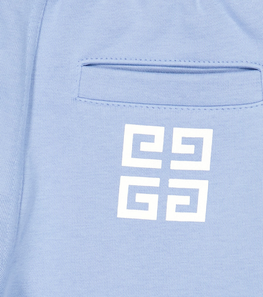 Logo cotton-blend sweatpants