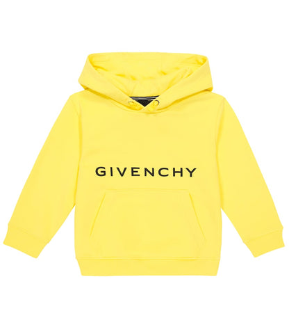 Logo cotton-blend hoodie