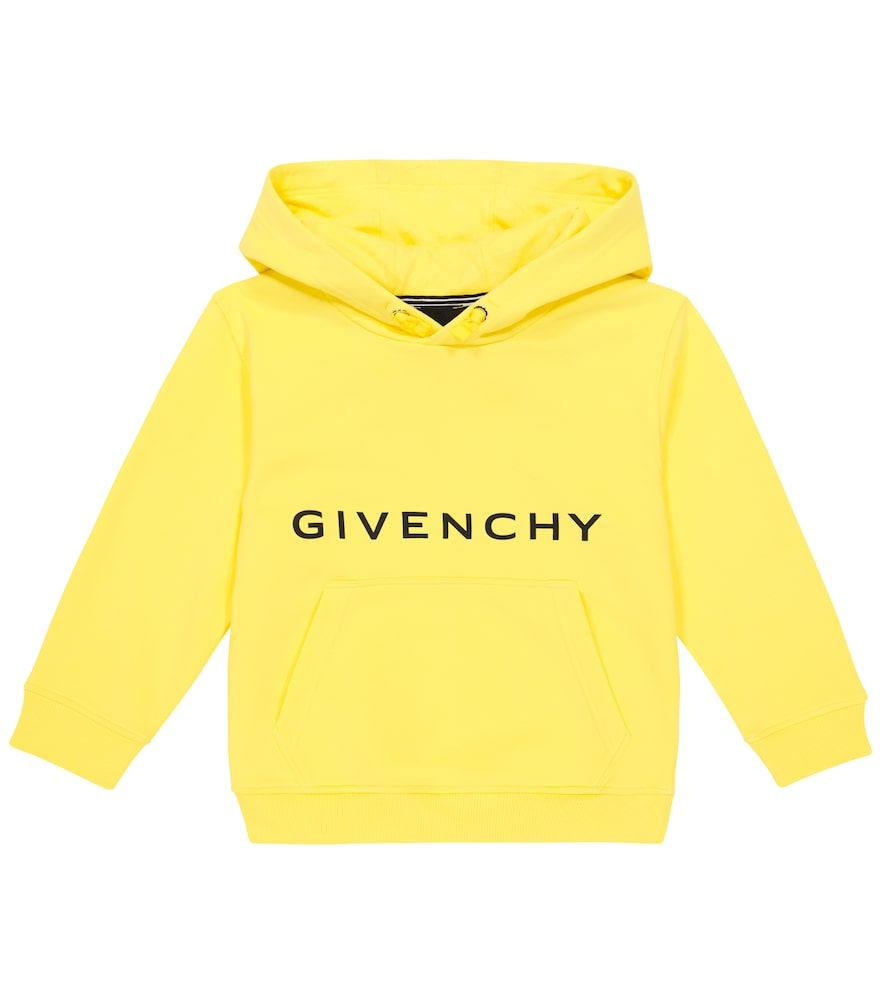 Logo cotton-blend hoodie