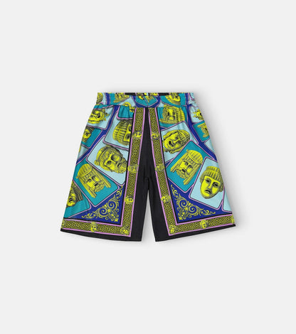 Le Maschere silk twill shorts