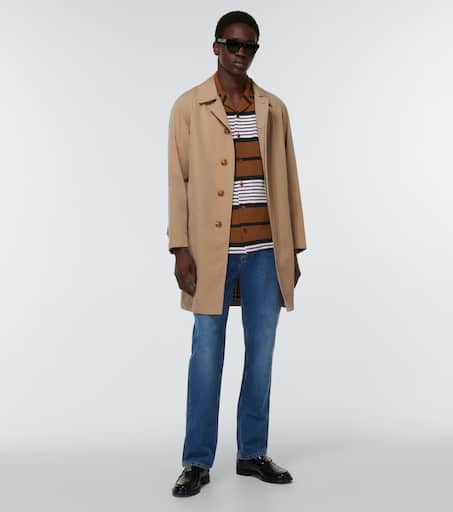Straight-leg jeans