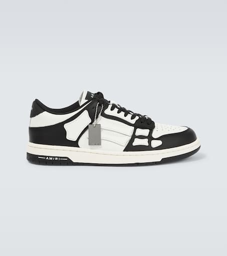 Skel Top Low leather sneakers