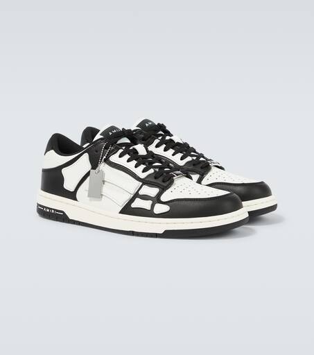 Skel Top Low leather sneakers