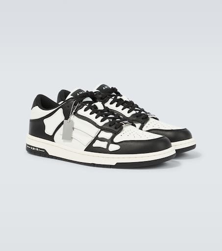 Skel Top Low leather sneakers