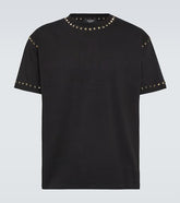 Rockstud cotton jersey T-shirt